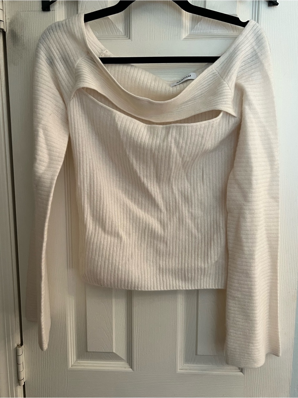 Naadam cashmere large cream sweater